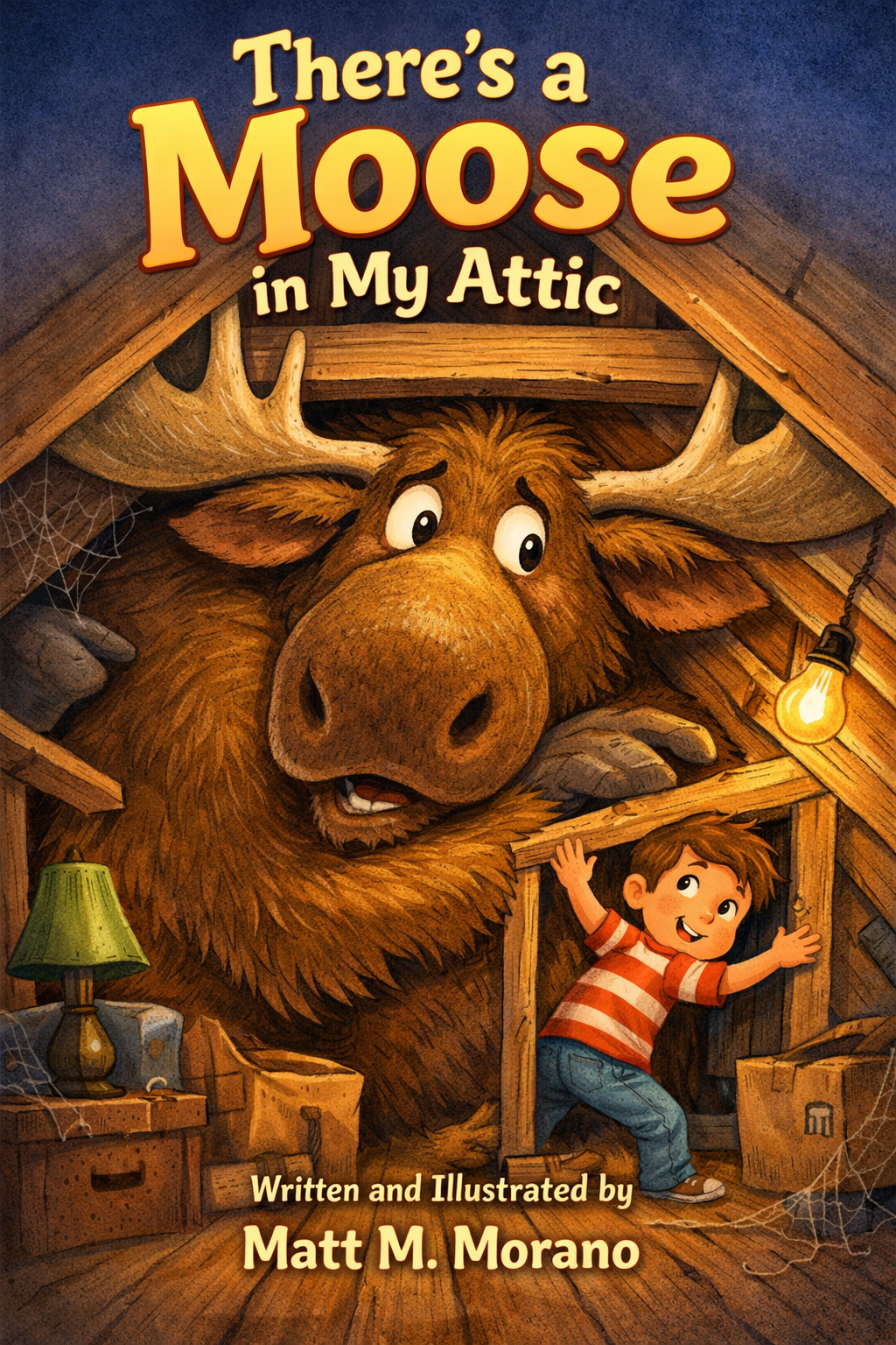 There's a Moose in My Attic book cover