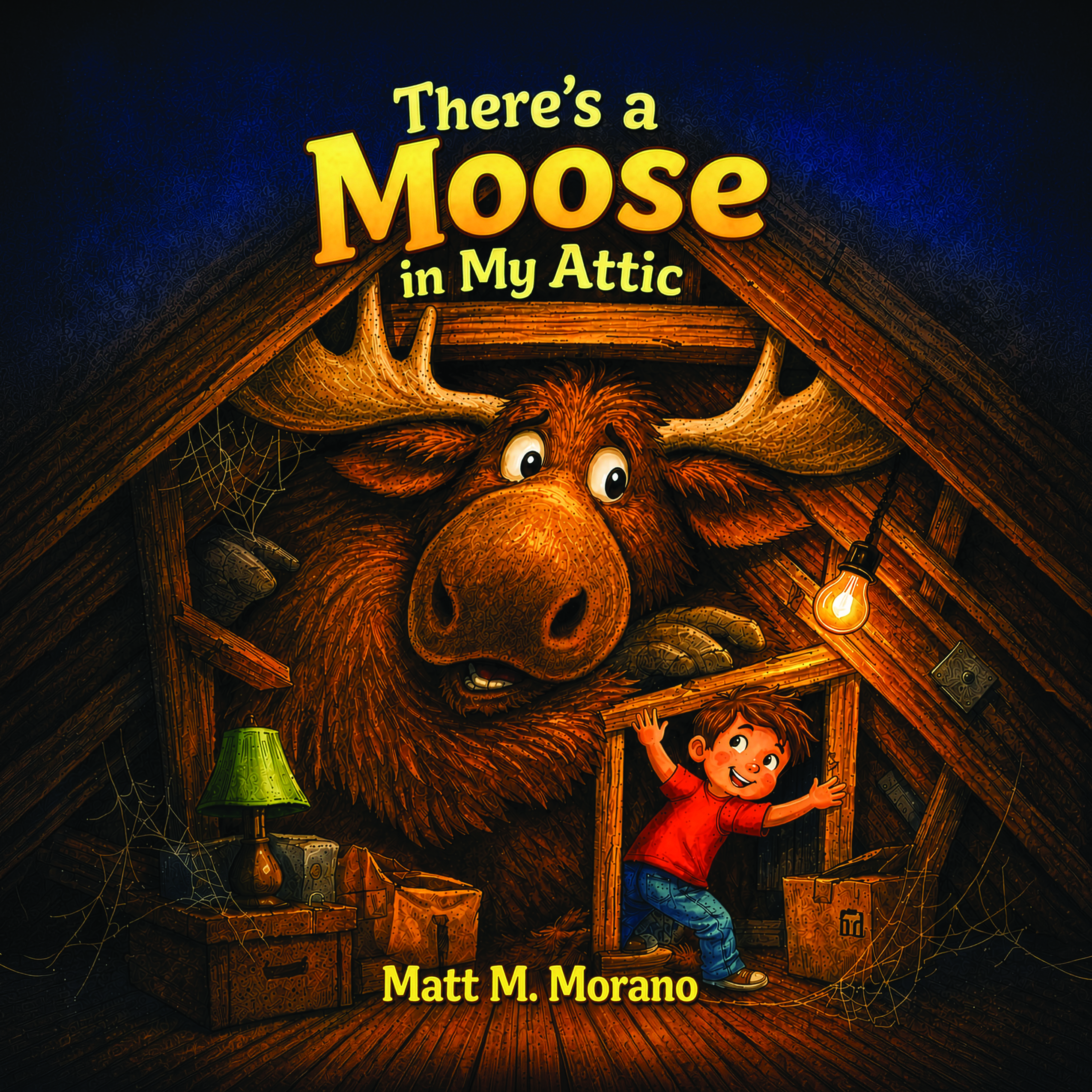 There's a Moose in My Attic book cover