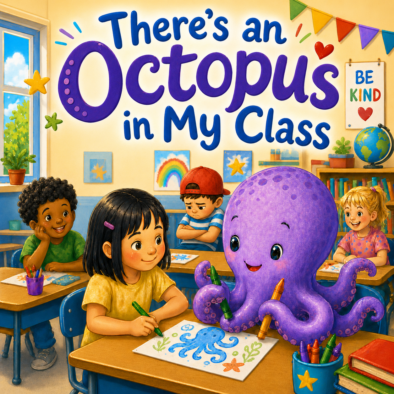 There's an Octopus in My Class book cover